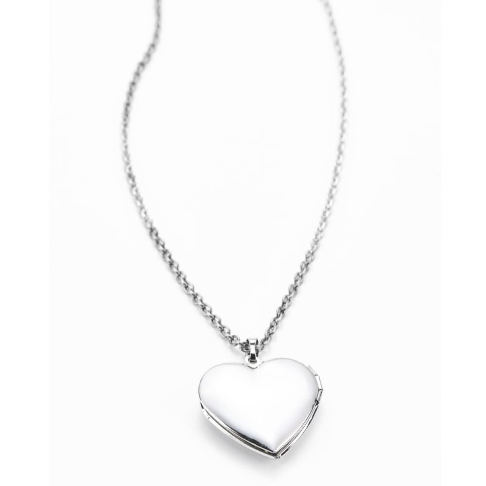 リトルサニーバイト　heart locket necklace / SILVER little sunny bite (リトルサニーバイト)heart locket necklace